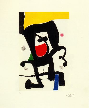 彫版 Miró - Mousse dans les cordages 