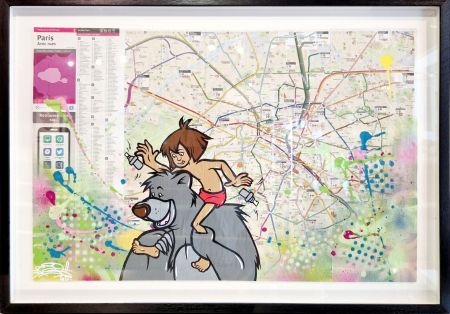 技術的なありません Fat - Mowgli & Baloo (Metro Map of Paris)