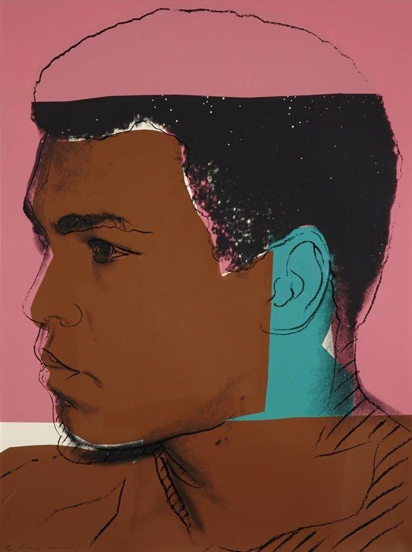 シルクスクリーン Warhol - Muhammad Ali (FS II.179) by Andy Warhol