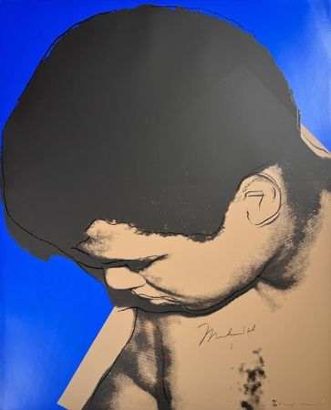 シルクスクリーン Warhol - Muhammad Ali: Looking Down, II.180