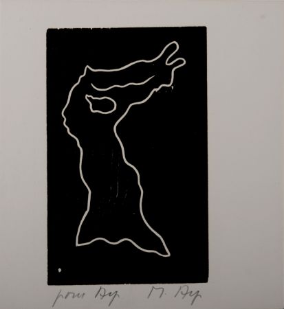 木版 Arp - Multiple Femme VI, 1956