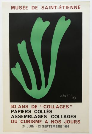 リトグラフ Matisse - Musee de Saint-Etienne