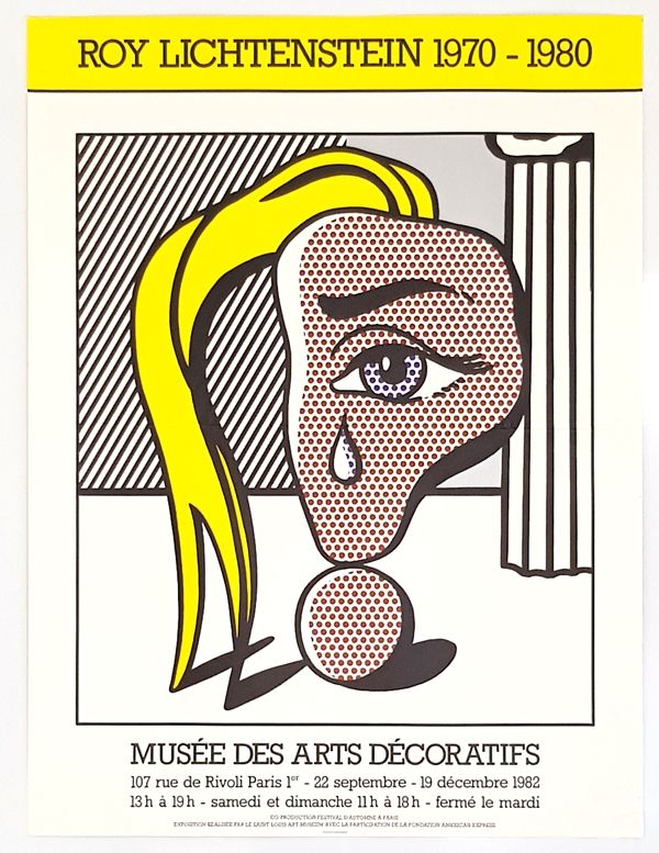 オフセット Lichtenstein - Musee des Arts Decoratifs Paris