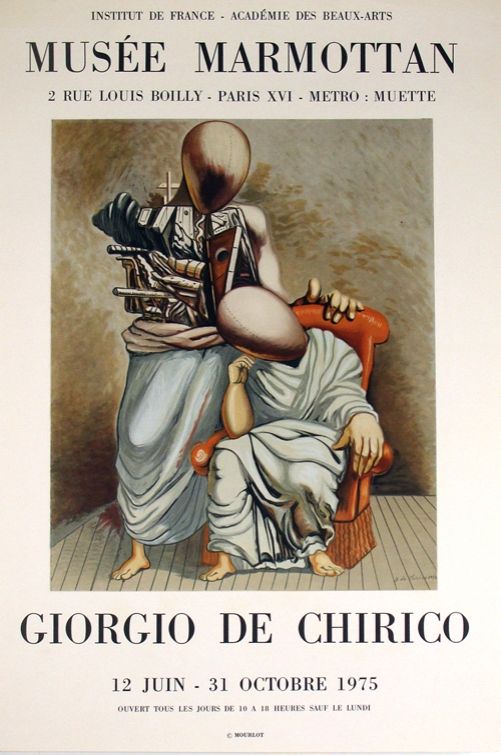 リトグラフ De Chirico - Musee Marmotan  