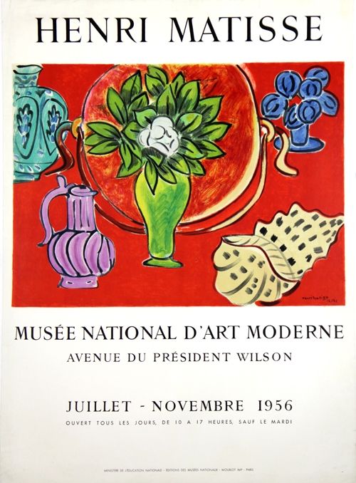 リトグラフ Matisse - Musee Natianal D'Art Moderne