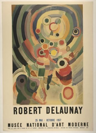 リトグラフ Delaunay - Musee National d'Art Moderne