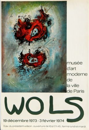 掲示 Wols - Musée  D'Art  Moderne de Paris