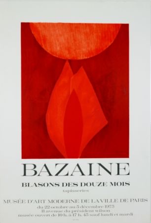リトグラフ Bazaine - Musée D'Art Moderne de Paris