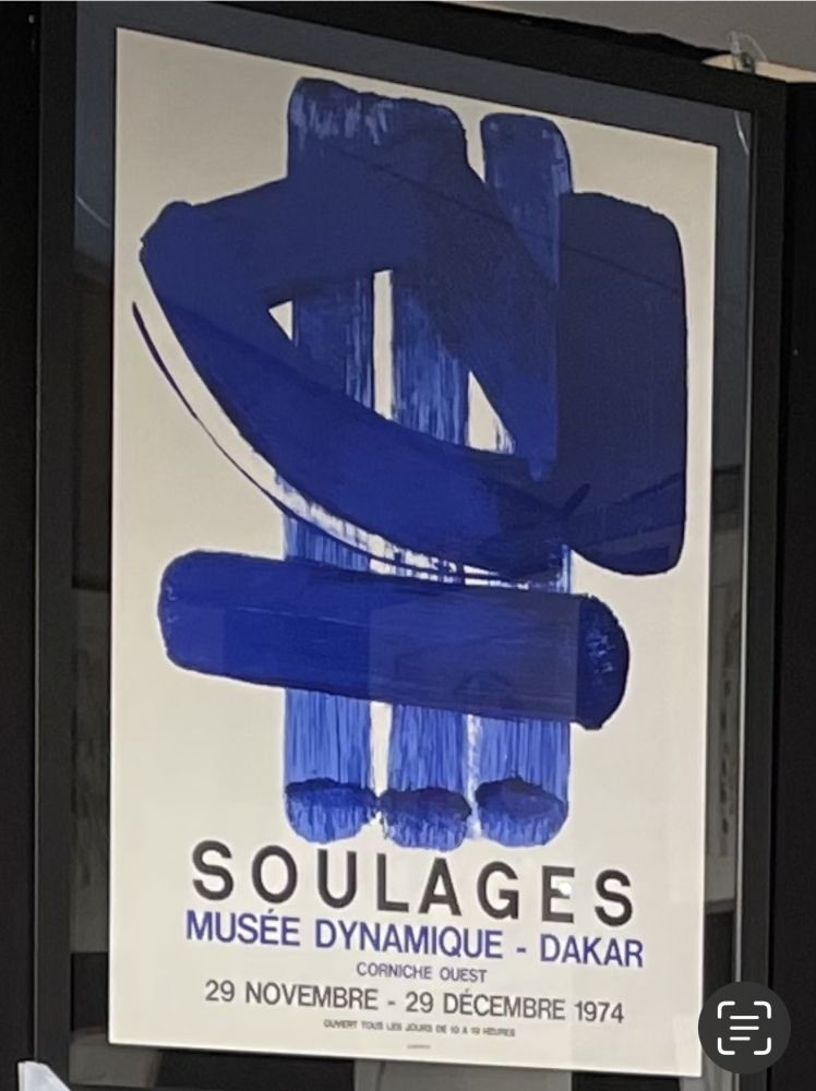 リトグラフ Soulages - Musée dynamique 