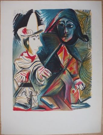 リトグラフ Picasso - Musée Dynamique - Dakar (épreuve avant la lettre)