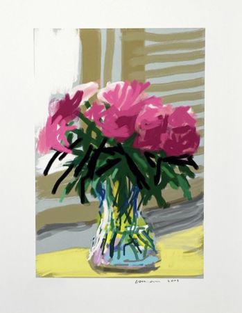 多数の Hockney - My Window - iPad drawing 'No. 535', 28th June 2009,