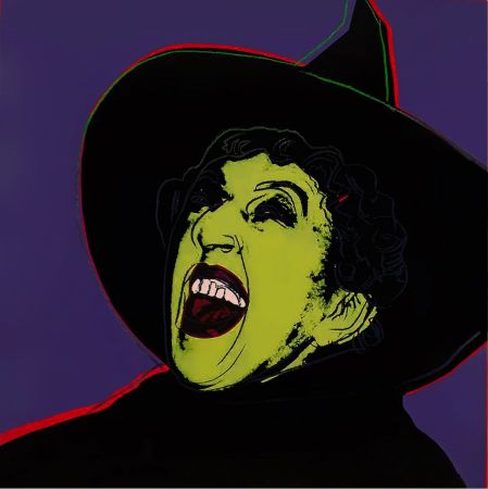 シルクスクリーン Warhol - Myths: The Witch