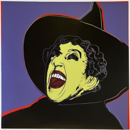 シルクスクリーン Warhol - Myths: The Witch II.261