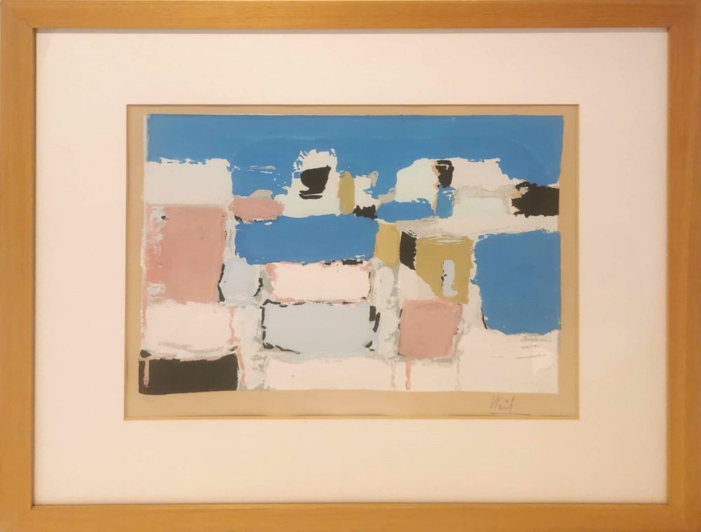 ステンシル De Stael - Méditerranée 