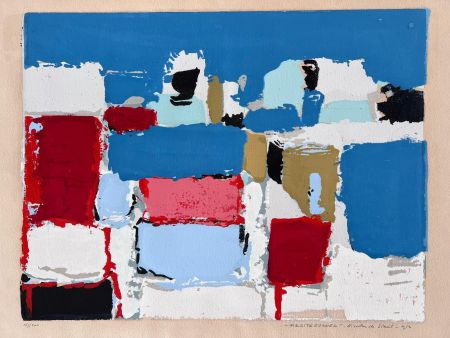 ステンシル De Stael - Méditerranée 