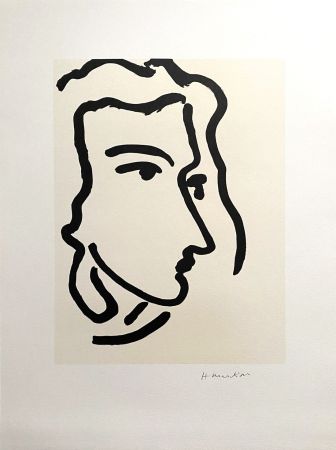 掲示 Matisse (After) - Nadia Regardant à Droite
