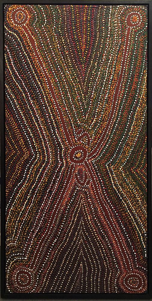 技術的なありません Anonyme - NAPANGARDI WATSON Polly (XX-XXI), artiste aborigène.  Composition