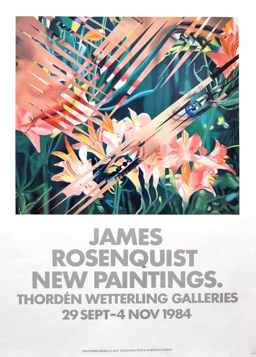 掲示 Rosenquist - New paintings