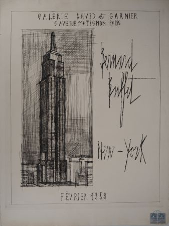 彫版 Buffet - New York : Empire State Building