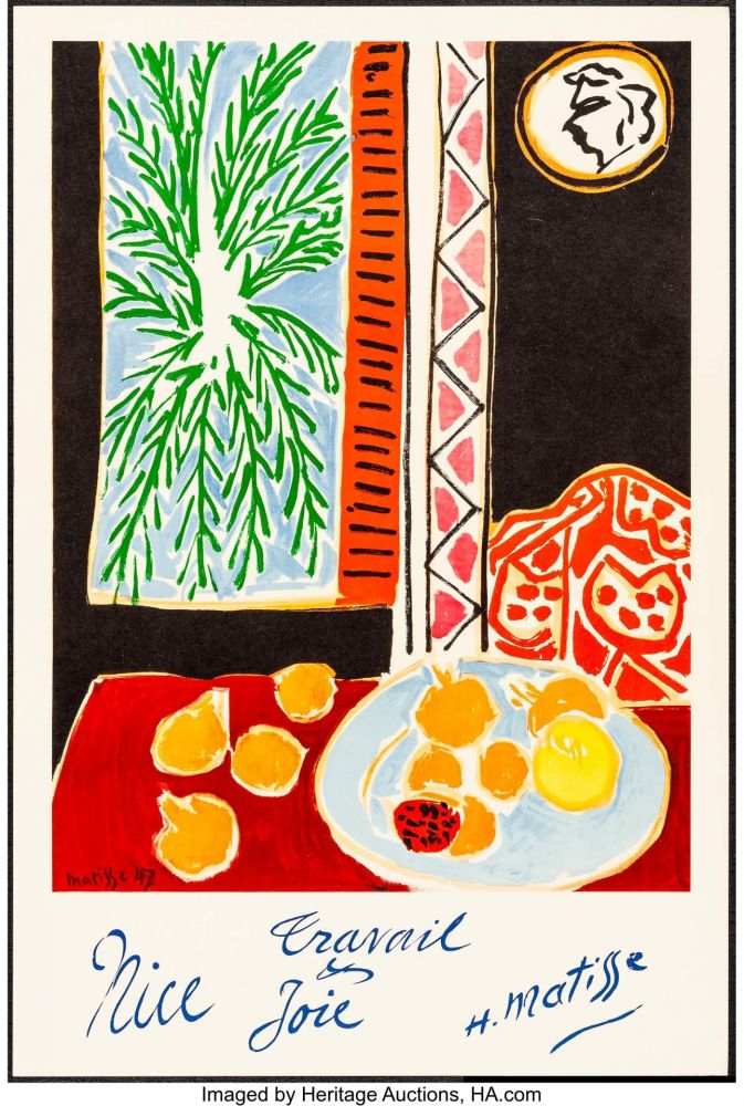 リトグラフ Matisse - Nice, Travail et joie