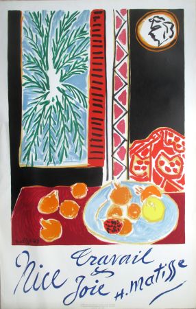 リトグラフ Matisse - Nice, Travail et joie
