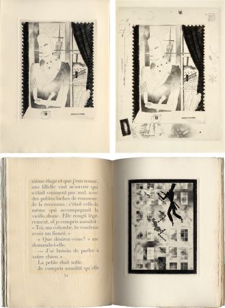 挿絵入り本 Alexeïeff - Nicolai Gogol : JOURNAL D'UN FOU (1927).