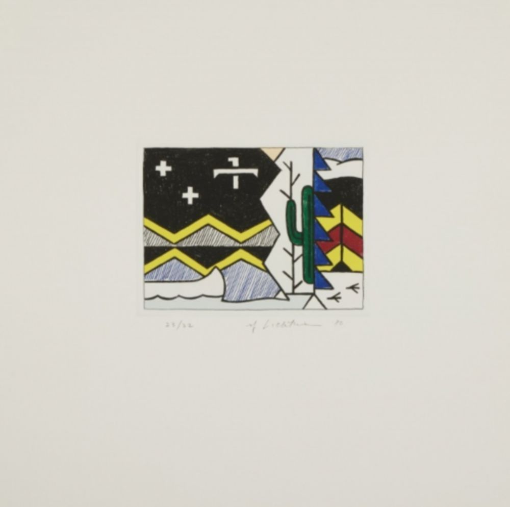 多数の Lichtenstein - Night Scene