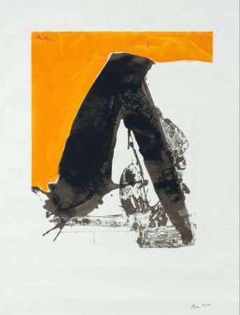 シルクスクリーン Motherwell - No. 12 (from The Basque Suite)