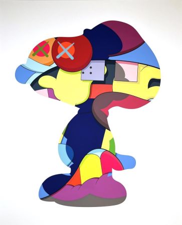 シルクスクリーン Kaws - No One's Home