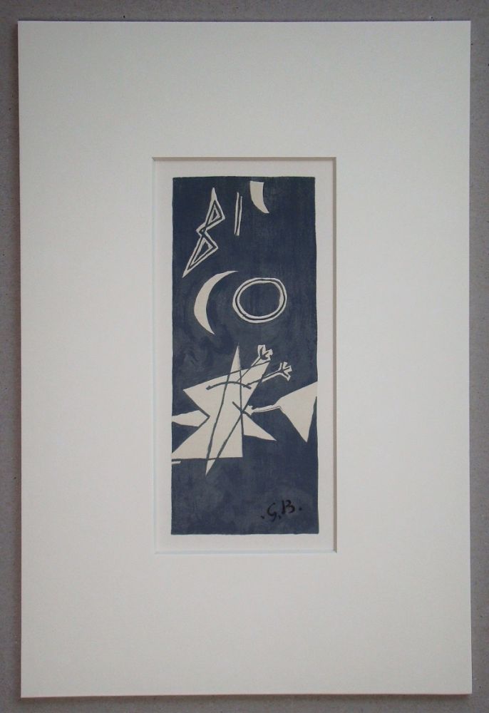 リトグラフ Braque (After) - Nocturne