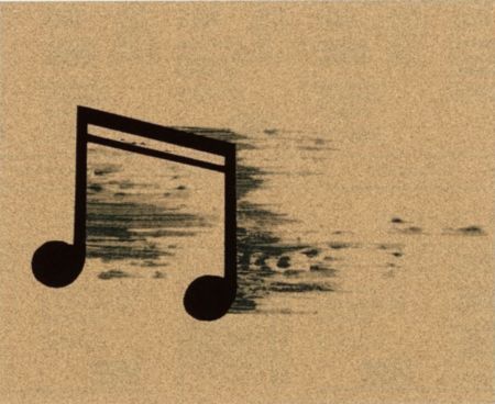 シルクスクリーン Ruscha - Note
