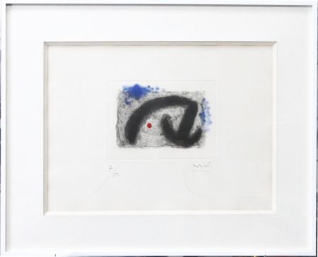 エッチングと　アクチアント Miró -  Nous Avons