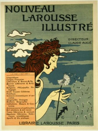 リトグラフ Grasset - Nouveau Larousse Illustré