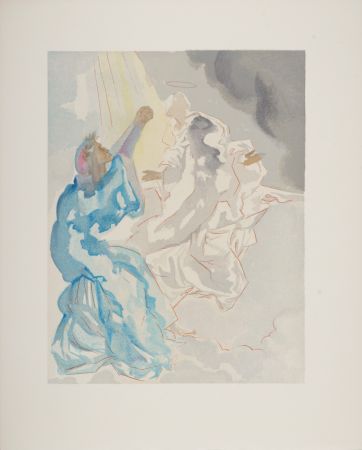 木版 Dali - Nouvel aspect de Béatrice, 1963