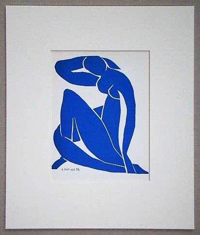 リトグラフ Matisse - Nu beu - 1952