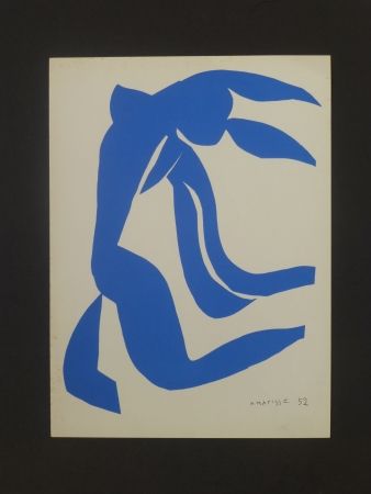 リトグラフ Matisse - Nu bleu, 1952