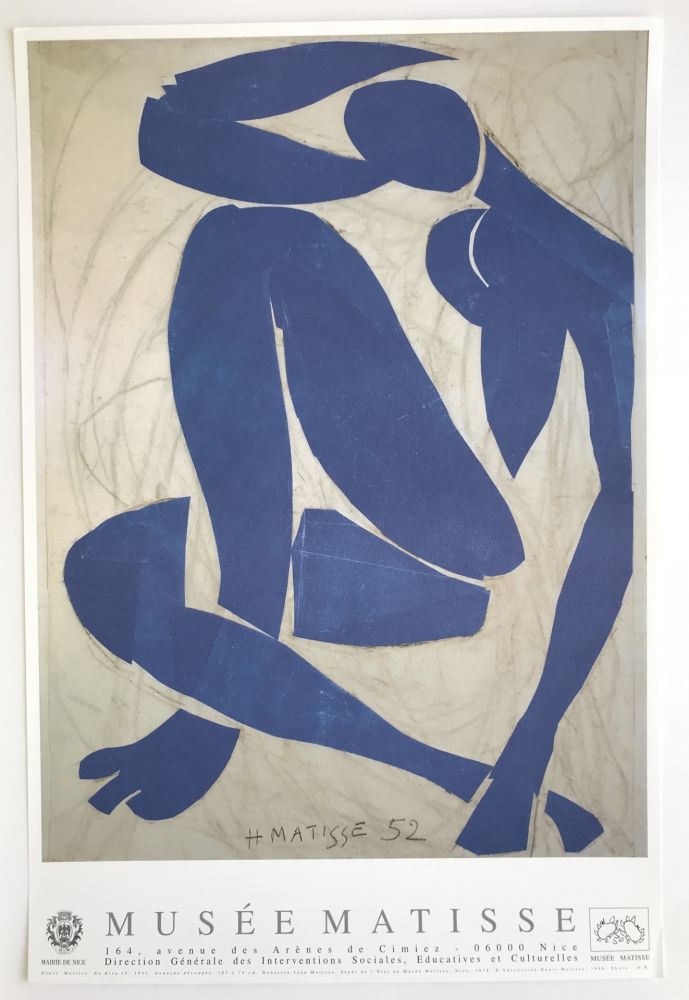 掲示 Matisse (After) - Nu bleu IV