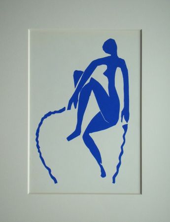 リトグラフ Matisse (After) - Nu bleu, sauteuse de corde