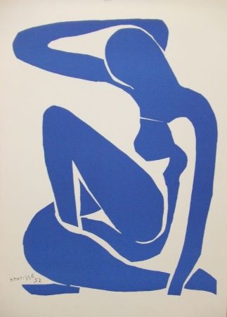 リトグラフ Matisse - Nu bleu(I)