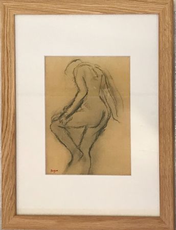 リトグラフ Degas - Nu de dos