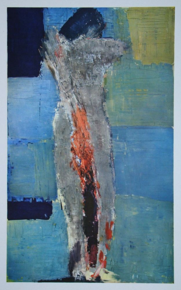 リトグラフ De Stael - Nu debout
