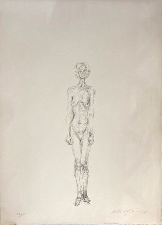 リトグラフ Giacometti - Nu Debout II, 1961