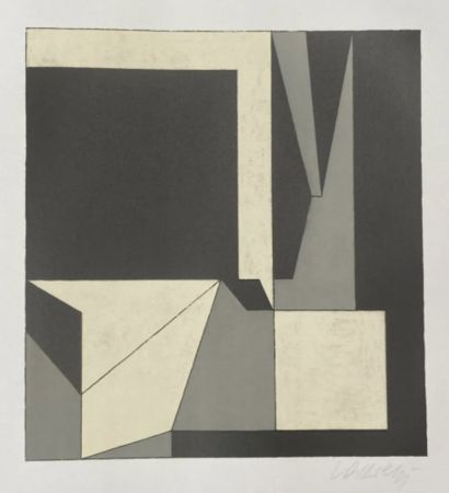 リトグラフ Vasarely - Octal No. 2