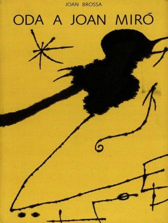 挿絵入り本 Brossa - Oda a Joan Miró