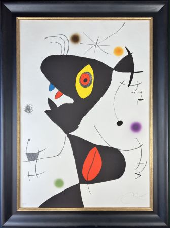 リトグラフ Miró - Oda à Joan Miró 