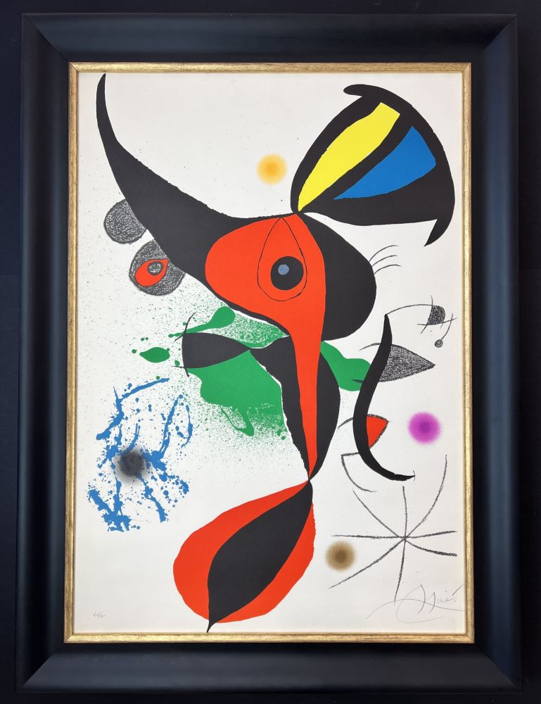 リトグラフ Miró - Oda à Joan Miró ( Maeght 904 )