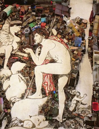 多数の Muniz - Oedipus and Sphinx, after Jean Auguste Dominique Ingres (Pictures of Junk)