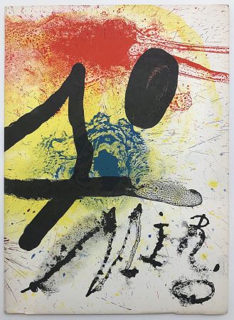 挿絵入り本 Miró - Oeuvre graphique original - céramiques (1961)