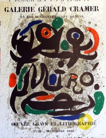リトグラフ Miró - Oeuvre Grave Et Lithographie