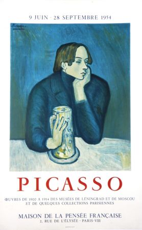 リトグラフ Picasso - Oeuvres des Musées de Leningrad et Mouscou  
